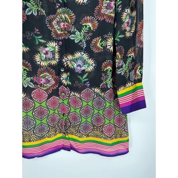 ALEXIS Foley Tapestry Floral Top Midnight Bloom - Picture 6 of 10